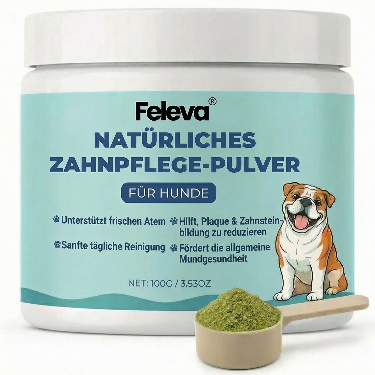 Zahnpflege-Pulver für Hunde