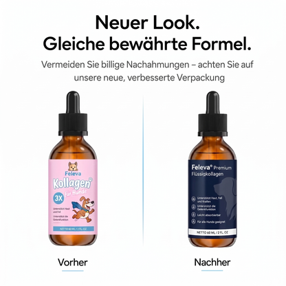 Feleva Premium Flüssig-Kollagen für Hunde