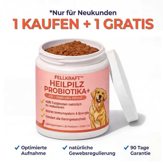 Fellkraft® Turkey Tail Heilpilz + Probiotika